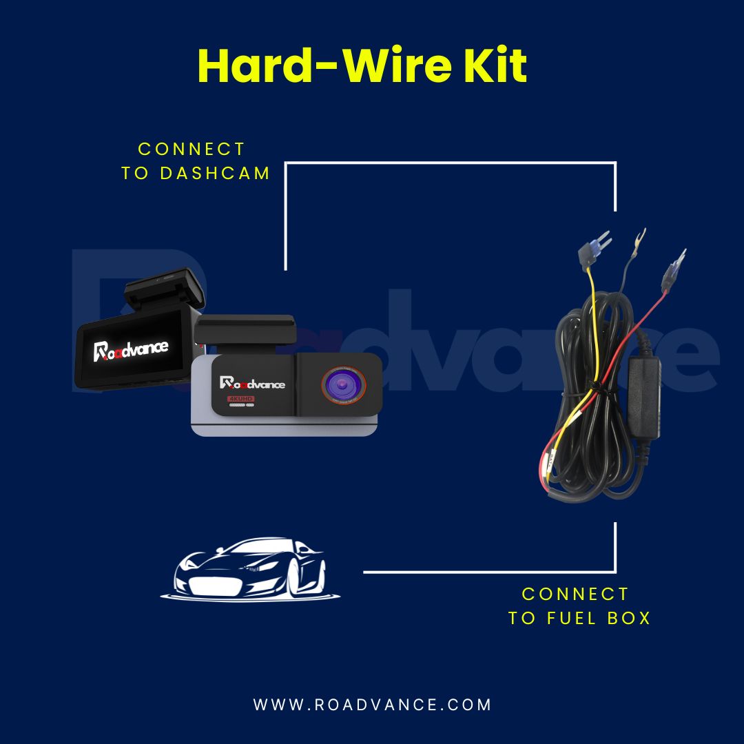 ROadvance 12V Hardwire Kit Type C – Power Your Surveillance, Day and Night