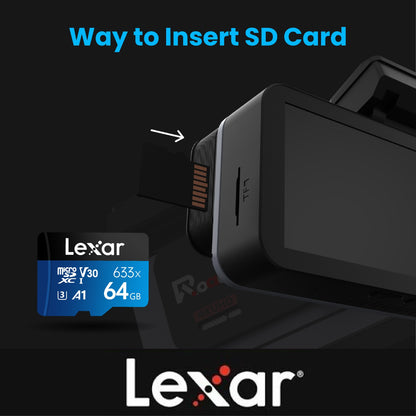 DashCam 4K Front and Rear 1080P, Sony STARVIS  Sensor, WDR, Super Capacitor, Built-in WiFi, External GPS(max accuracy), Dual Dash Camera for Cars with Hardwire kit, Loop Recording, Night Vision, Parking Mode, Smart App Control